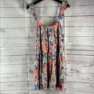 Free People Dear You Floral Print Dress pockets
